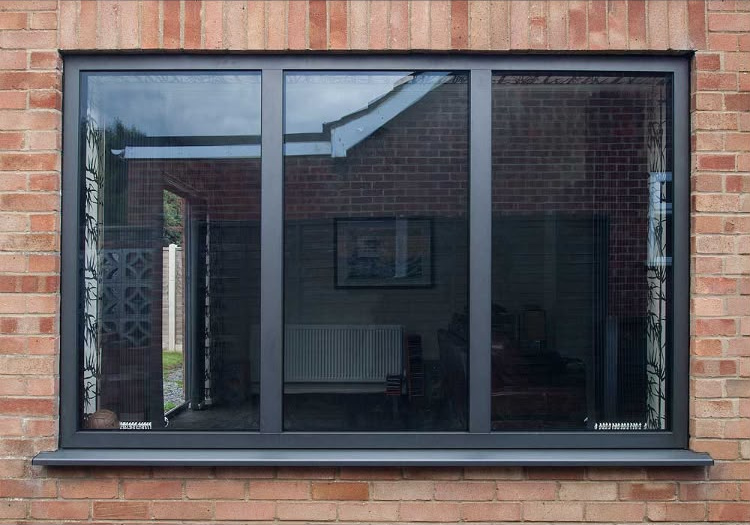 Aluminium window installation by Rural Windows in Chester & North Wales