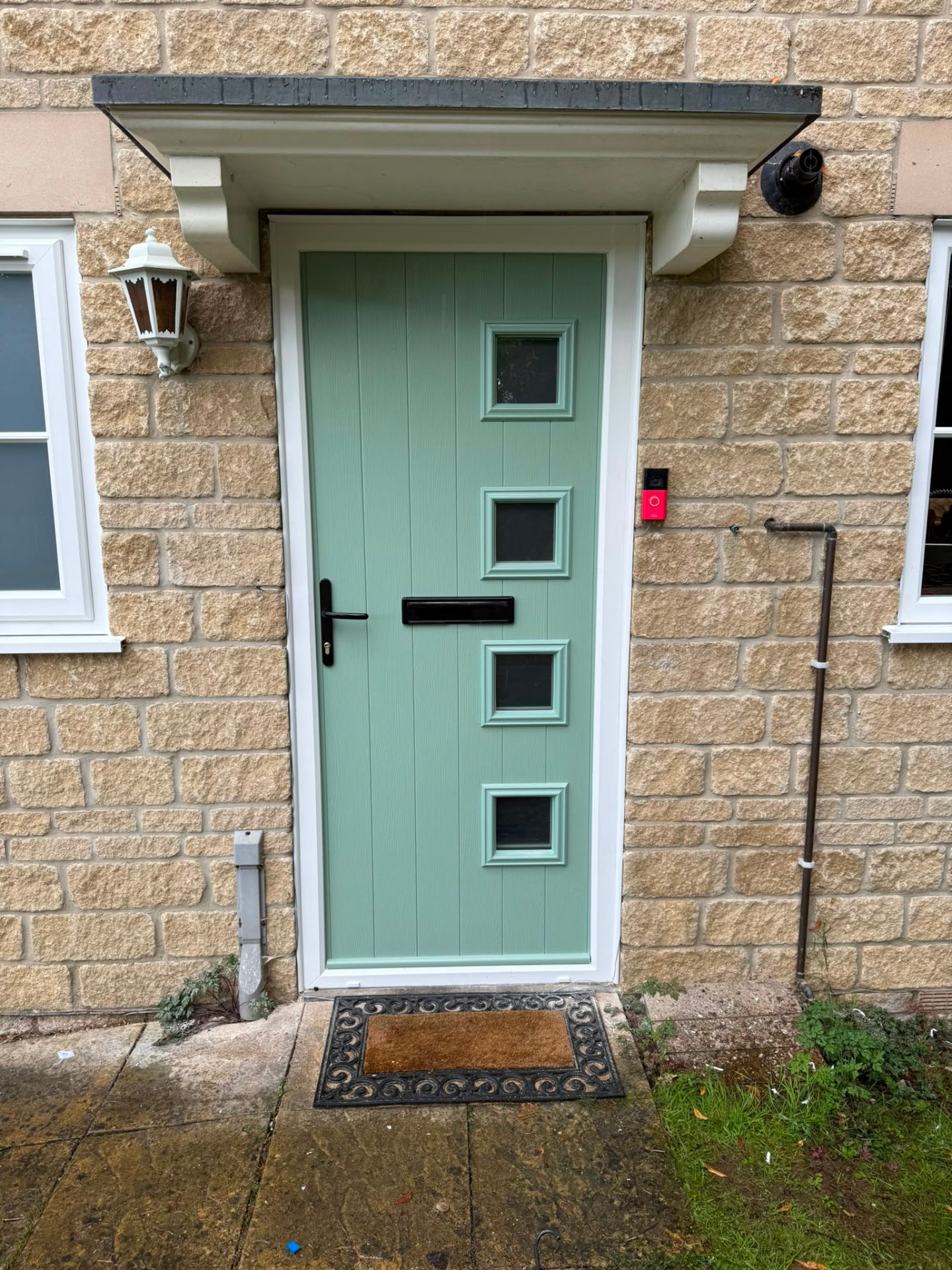 Composite door installation by Rural Windows in Chester & North Wales