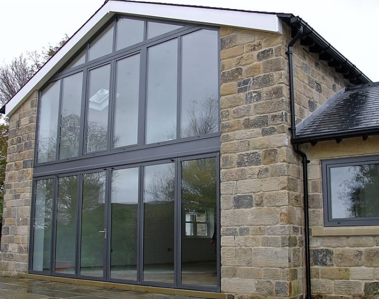 Aluminium Windows installation by Rural Windows across Chester & Deeside
